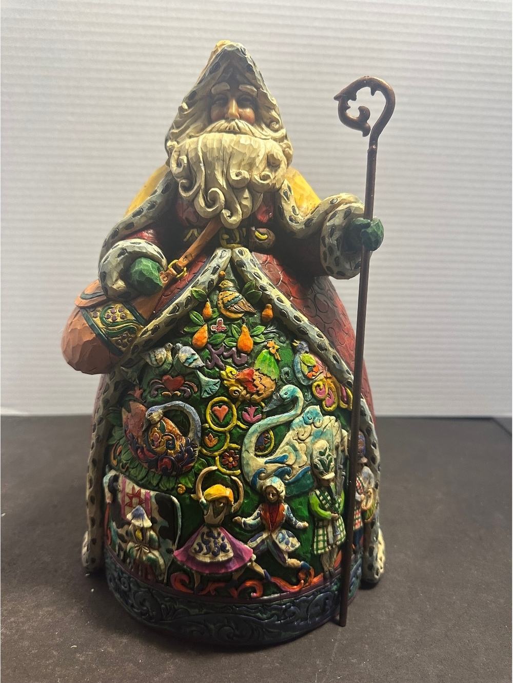 Jim Shore Heartwood Creek My True Love Gave to Me Santa 12” 2005 #4003272